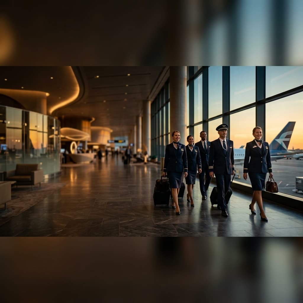 Professional cabin crew